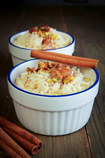 Pudim de arroz — Fotografia de Stock