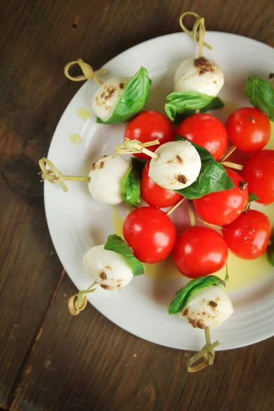 Caprese tapas — Stock Photo, Image