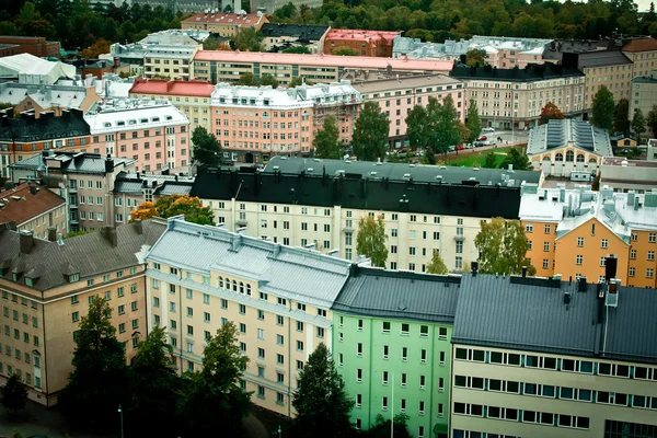 Helsinki huizen — Stockfoto