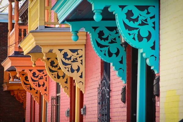 Balcon coloré — Photo