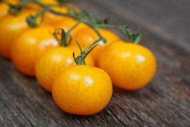Sarı kiraz domates