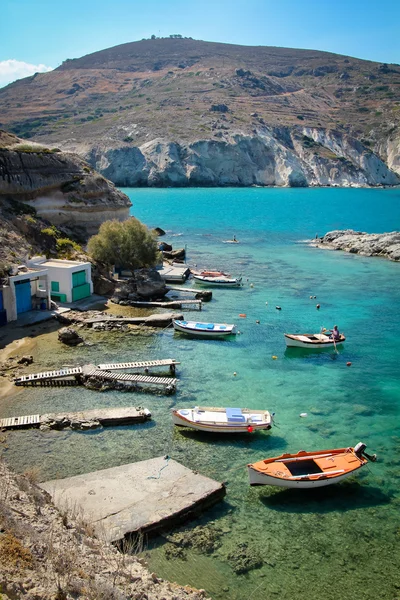 Pueblo pesquero en Grecia — Foto de Stock