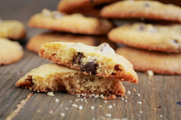 Chocolate chips cookies — Stock Photo, Image