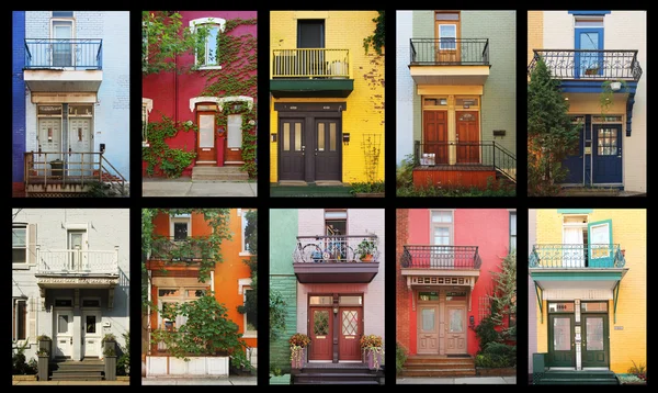 Colorful houses — Stock Photo, Image