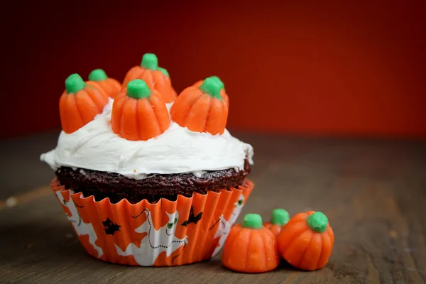 Halloween cupcake Stock Picture