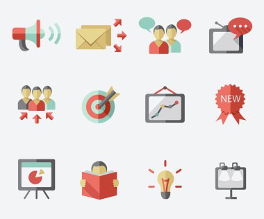 Pazarlama Icon set