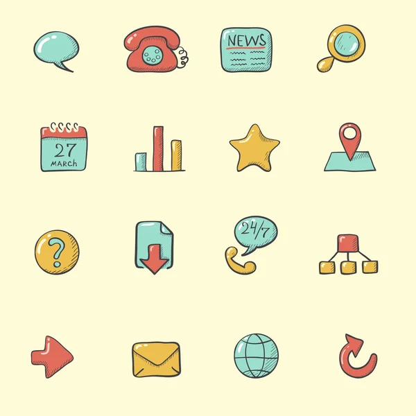 Web icons — Stock Vector