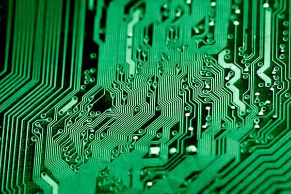 Abstract Close Van Mainboard Elektronische Achtergrond Logic Board Cpu Moederbord — Stockfoto