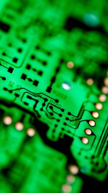 Özet olarak, anakart elektronik arkaplanı kapat. (mantık kartı, Cpu ana kartı, devre, sistem kartı, mobo)