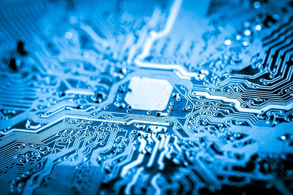 Özet olarak, anakart elektronik arkaplanı kapat. (mantık kartı, Cpu ana kartı, devre, sistem kartı, mobo)