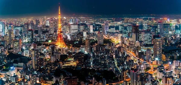 Mirador Más Hermoso Torre Tokio Ciudad Tokyo Japón —  Fotos de Stock