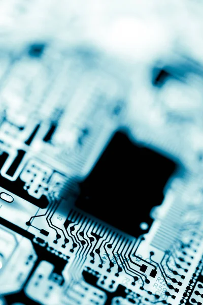 Özet olarak, anakart elektronik arkaplanı kapat. (mantık kartı, Cpu ana kartı, devre, sistem kartı, mobo)