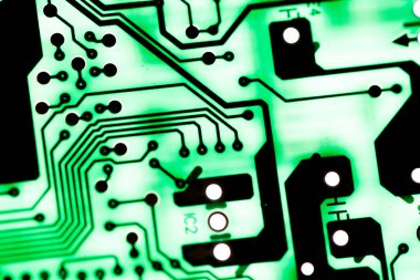 Özet olarak, anakart elektronik arkaplanı kapat. (mantık kartı, Cpu ana kartı, devre, sistem kartı, mobo)