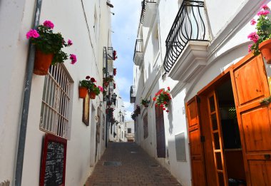 İspanya 'daki Mojacar şehri.