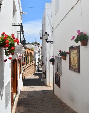 İspanya 'daki Mojacar şehri.