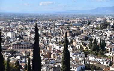 İspanya 'daki Granada' nın Alhambrası