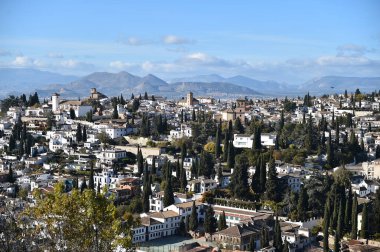 İspanya 'daki Granada' nın Alhambrası