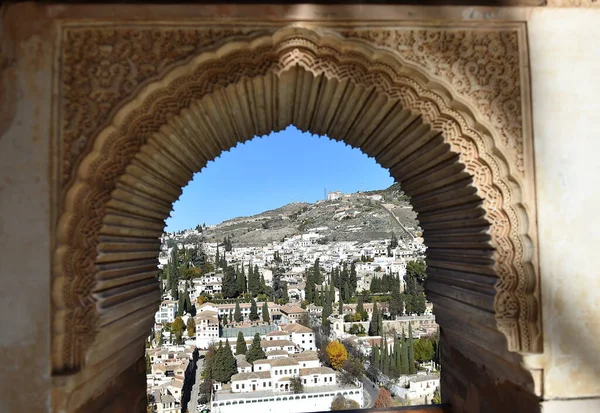 Het Alhambra Van Granada Spanje — Stockfoto