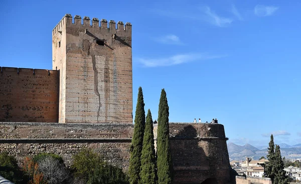 Granada Alhambra Spanyolországban — Stock Fotó