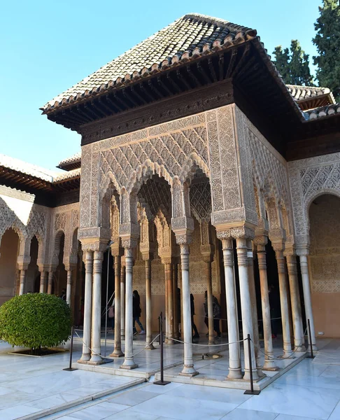 Het Alhambra Van Granada Spanje — Stockfoto