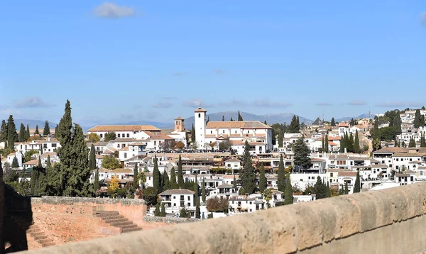 Het Alhambra Van Granada Spanje — Stockfoto