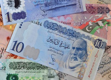Libya 'dan bazı mevcut banknotlar