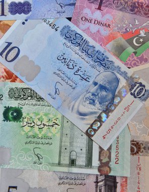 Libya 'dan bazı mevcut banknotlar