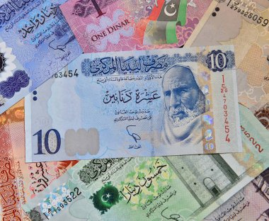 Libya 'dan bazı mevcut banknotlar
