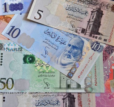 Libya 'dan bazı mevcut banknotlar