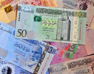 Libya 'dan bazı mevcut banknotlar