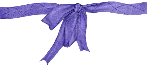 Giftcard ribbon with bowknot — Stock Photo, Image