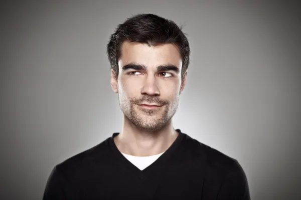 Retrato de un niño normal aislado — Foto de Stock