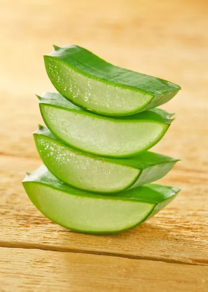 Aloe Vera Pflanze für die Hautpflege. — Stockfoto