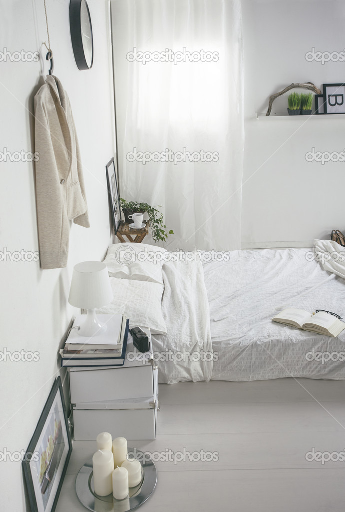 The white bedroom.