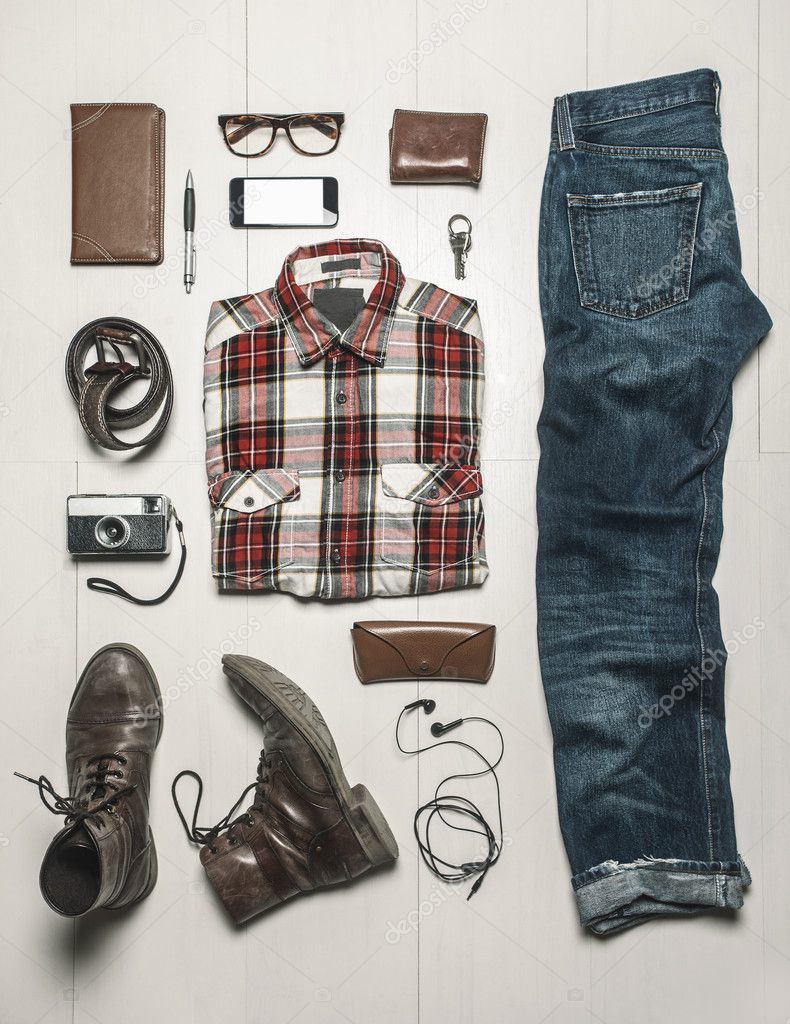 Overhead of essentials modern man.