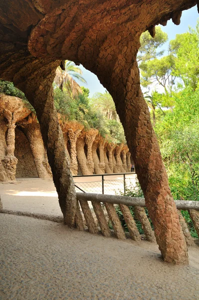Park Guell. Barcelona. — Stock Photo, Image