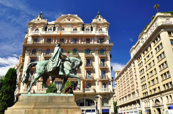 Cavaliere di Barcellona . — Foto Stock