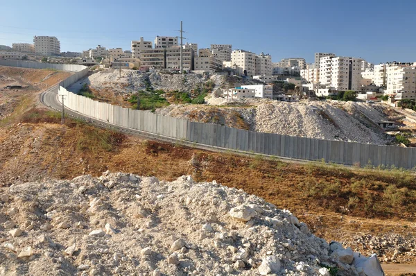 Pared de separación. Israel . — Foto de Stock