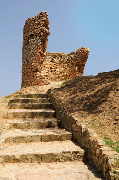 Yıkık kule. — Stok fotoğraf