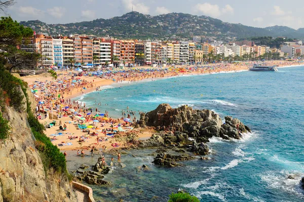 Lloret de Mar. Fotos De Bancos De Imagens Sem Royalties