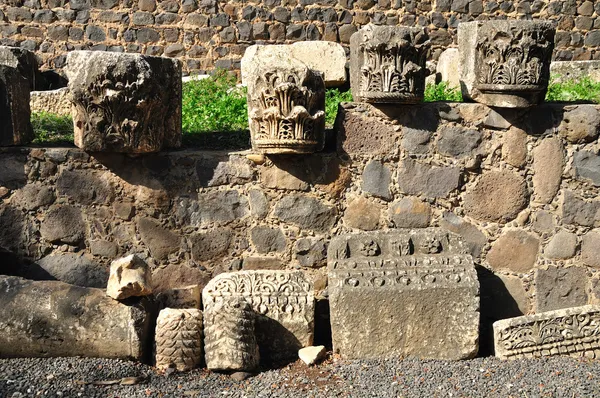 Capernaum ruins. — 图库照片