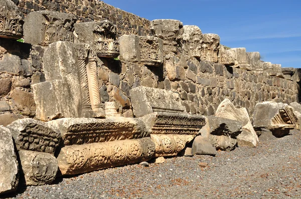 Capernaum ruins. — 图库照片