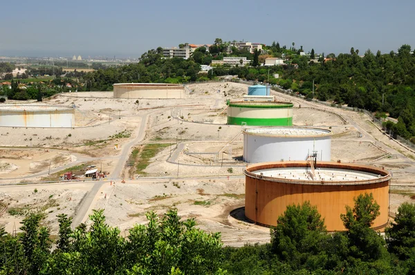 Industrial reservoirs. — Stock Photo, Image