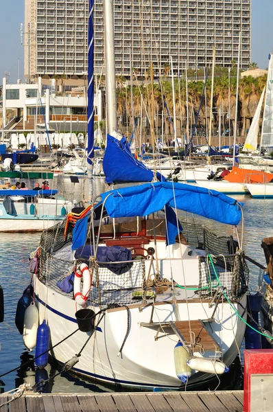 Tel Aviv marina. — Stock Photo, Image