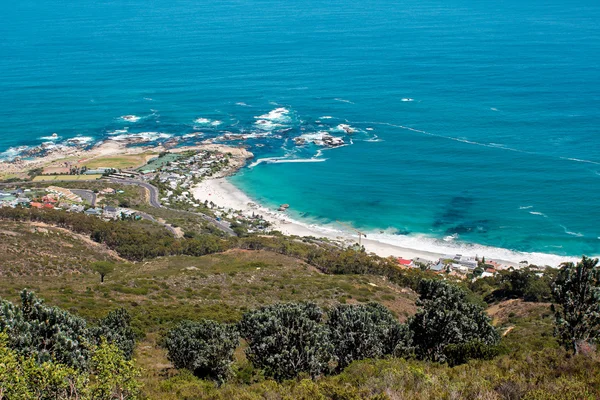 Clifton Beach aslan başı görüntüsü — Stok fotoğraf