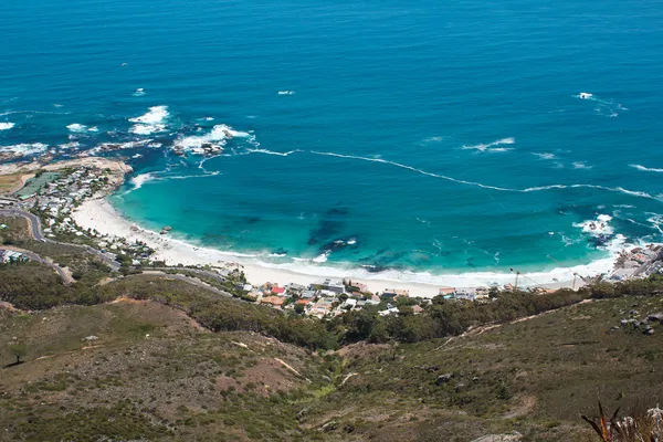 Clifton Beach aslan başı görüntüsü — Stok fotoğraf