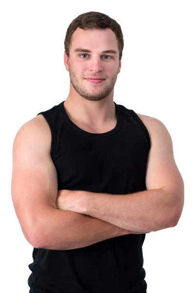 Porträt eines jungen Sportlers — Stockfoto