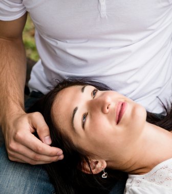 Dating - mutlu genç Çift