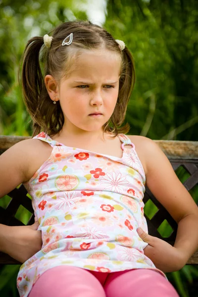 Offended child — Stock Photo, Image