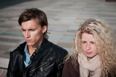 İlişki sorunu - çift portresi